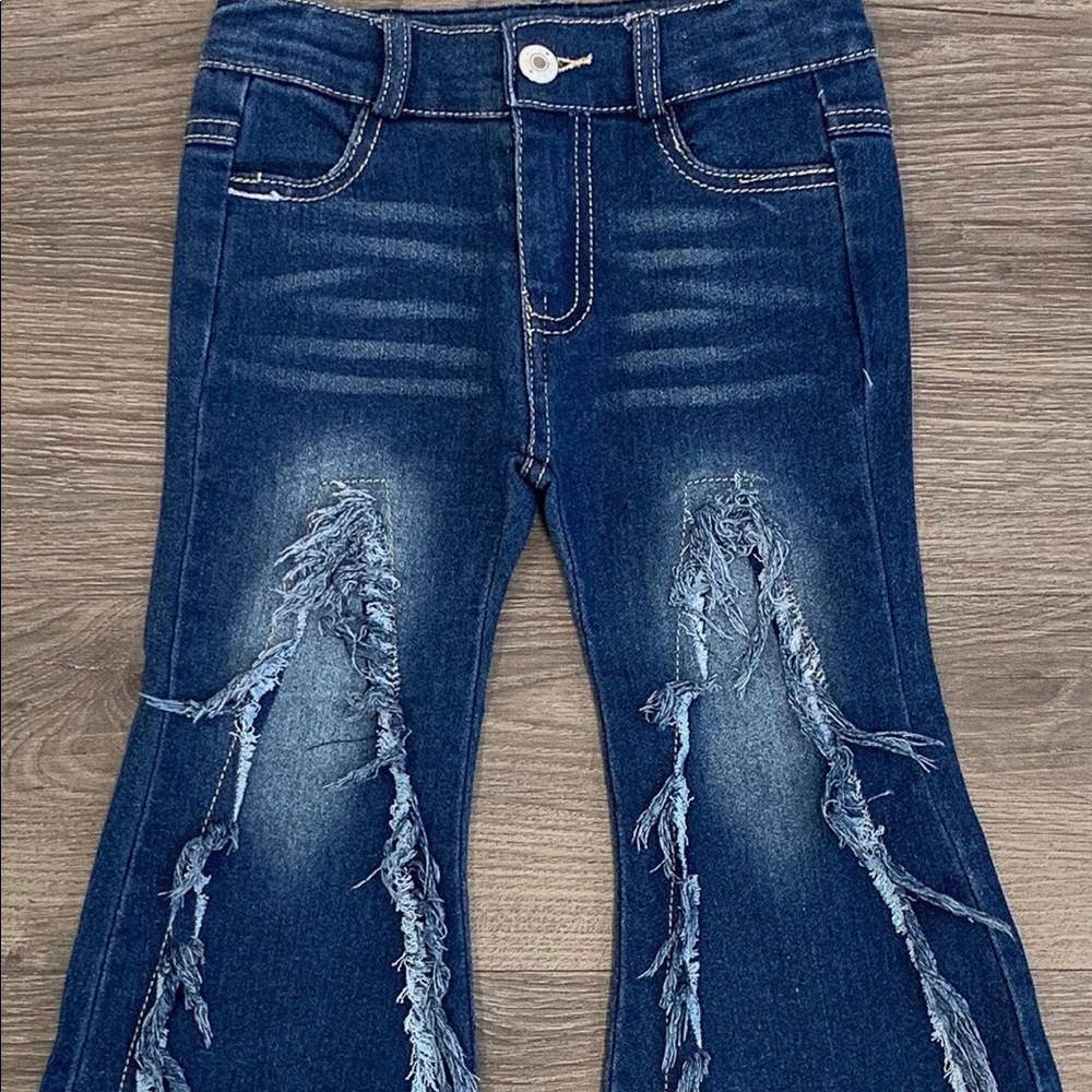 Toddler Bell Bottom Denim Pants